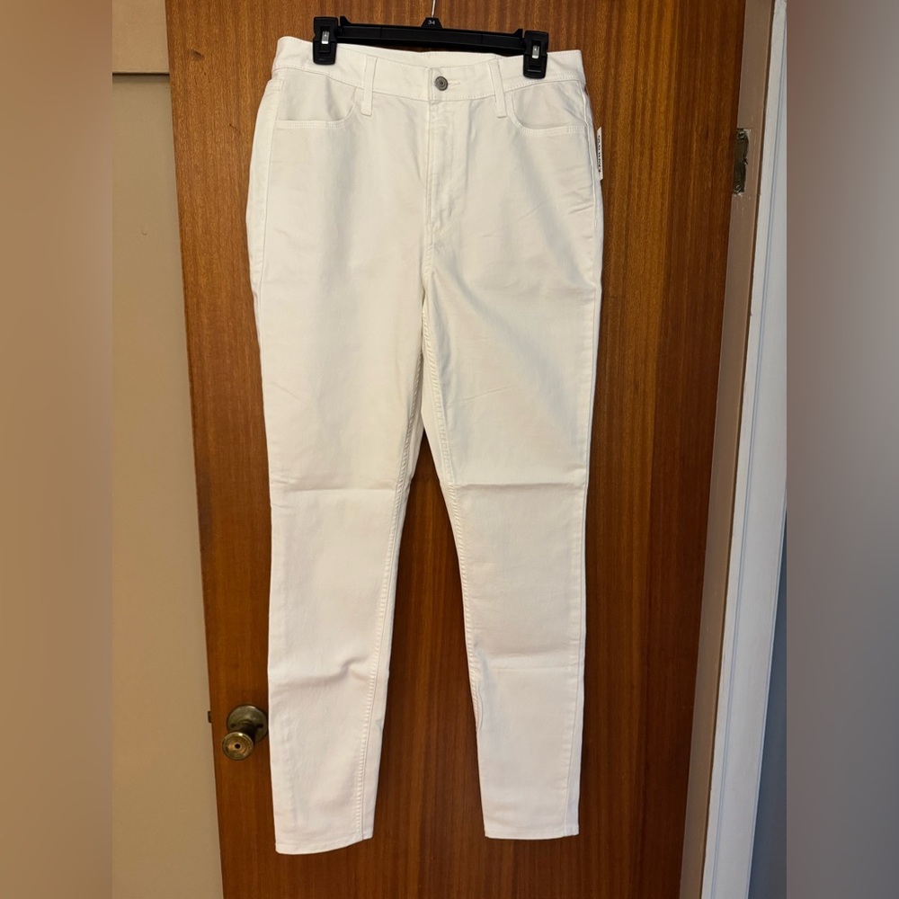 NWT White Old Navy Jeans SZ 12 🌟 TALL
